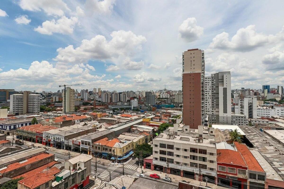 Aconchegante Studio No Bras Com Piscina/Metro Bras 圣保罗 外观 照片